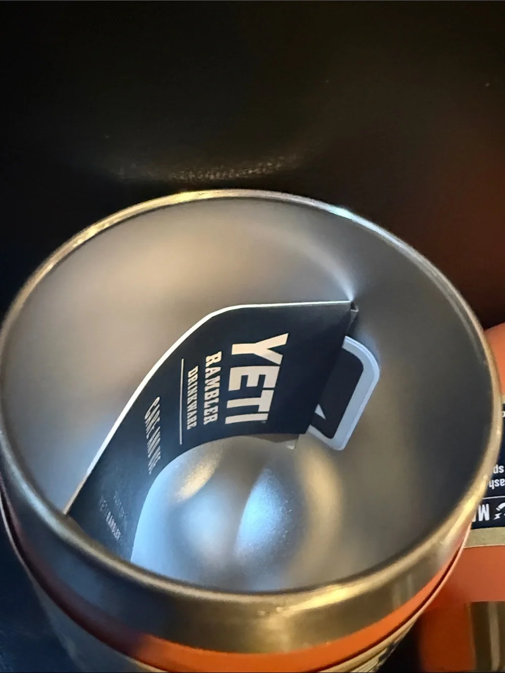 Yeti Rambler 10oz Wine Tumblers - Orange (Pair)